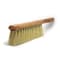 Gordon Brush Counter Duster - 5 x 15 Row White Tampico Bristle Wood Handle, PK12 7277 - alternate 1